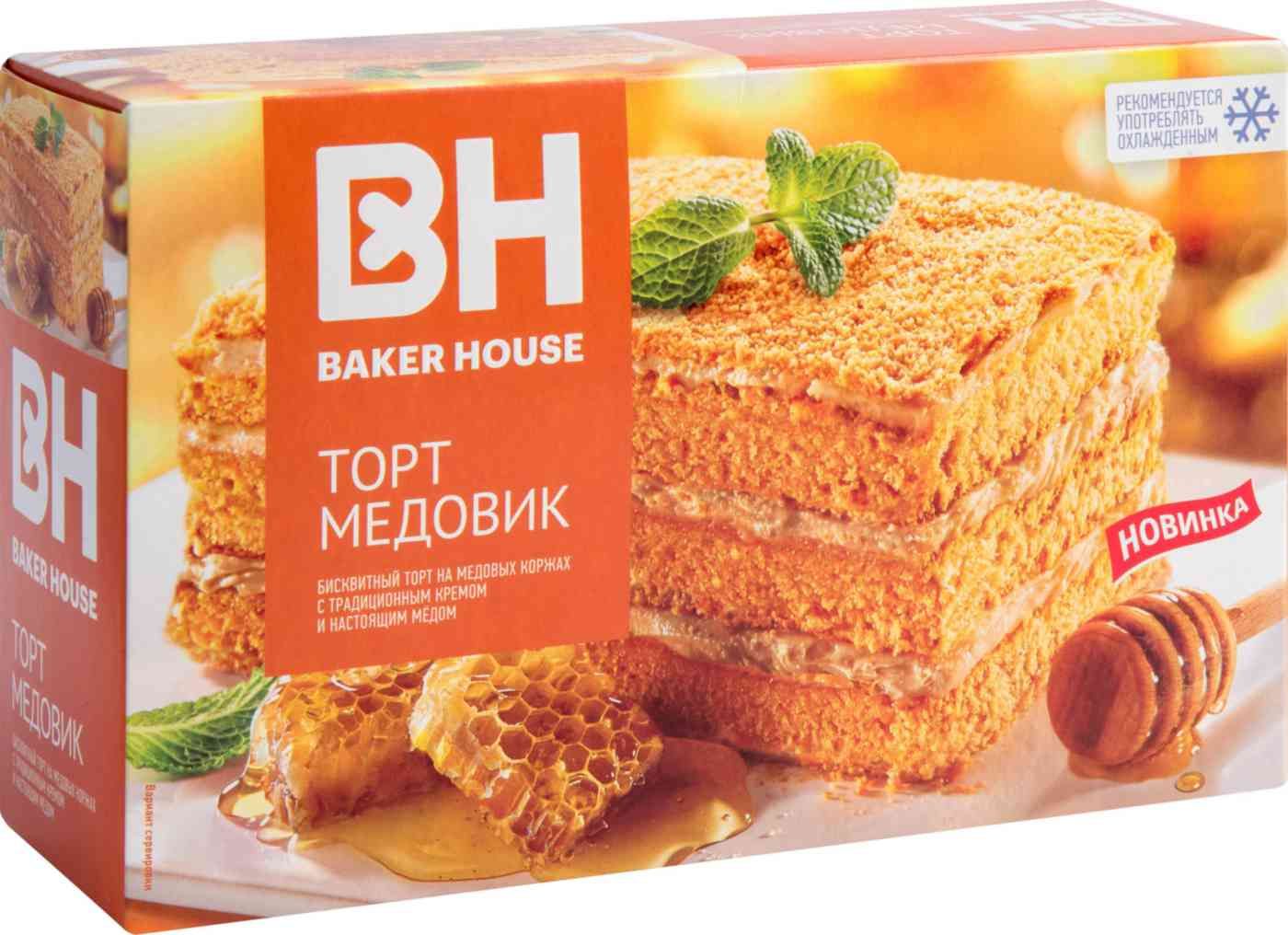 Tort medovik Baker House