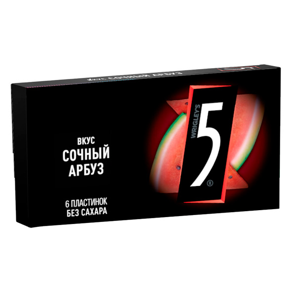 Five "5" saqichi tarvuz ta'mli