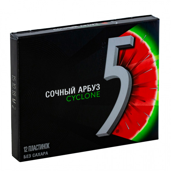 Five "5" saqichi tarvuzi ta'mli 1/15